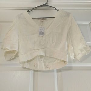 F21 Ivory Crop
